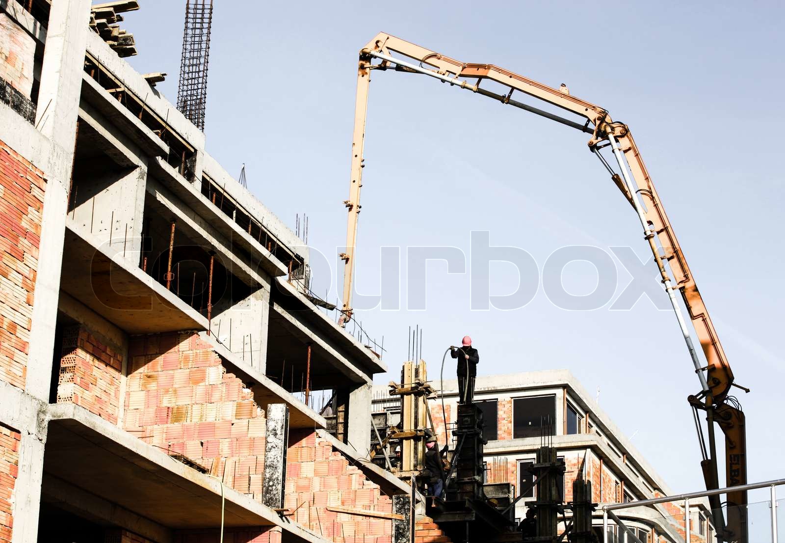 Construction Site Stock Image Colourbox Construction Site Stock Image Colourbox