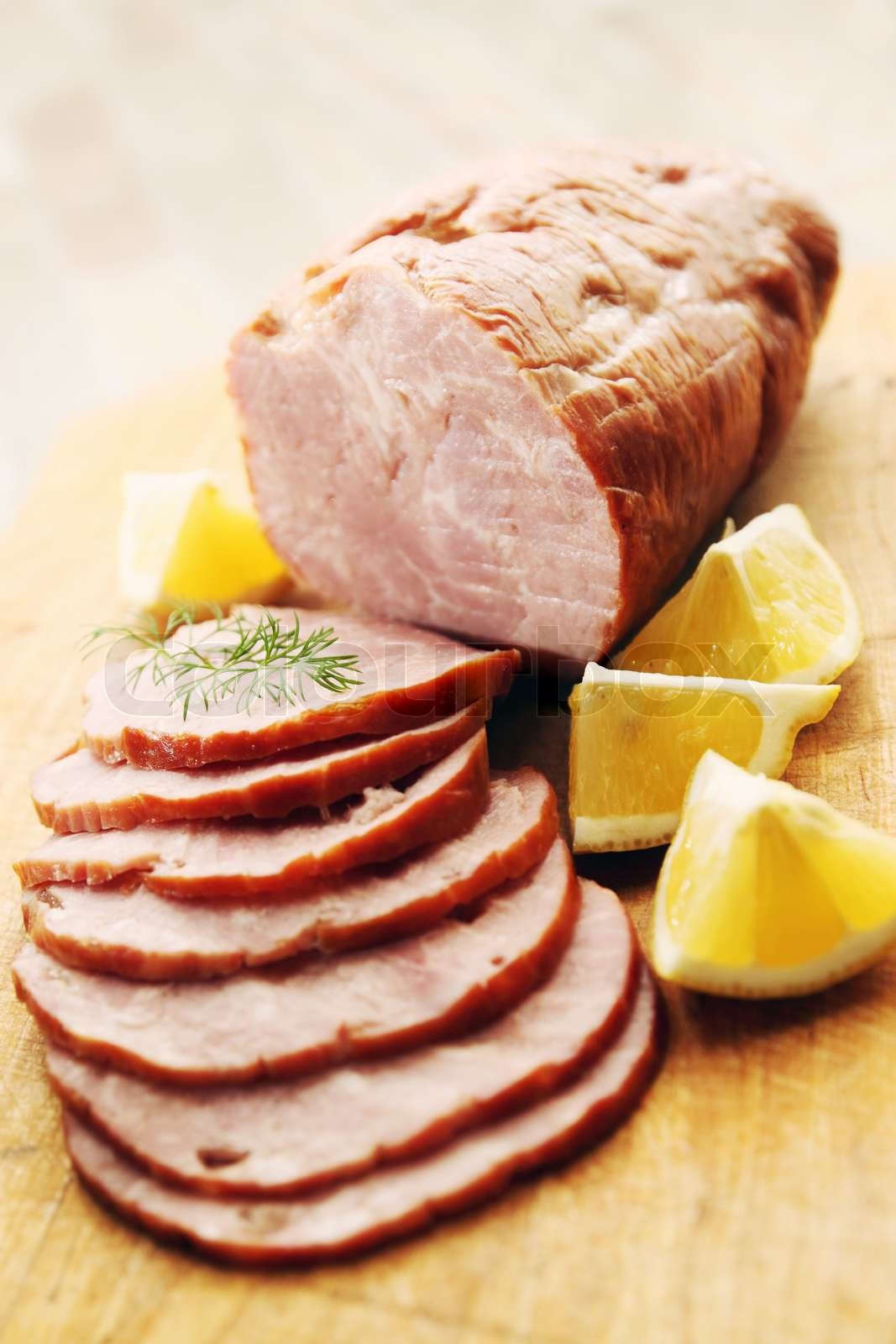 pork ham | Stock image | Colourbox