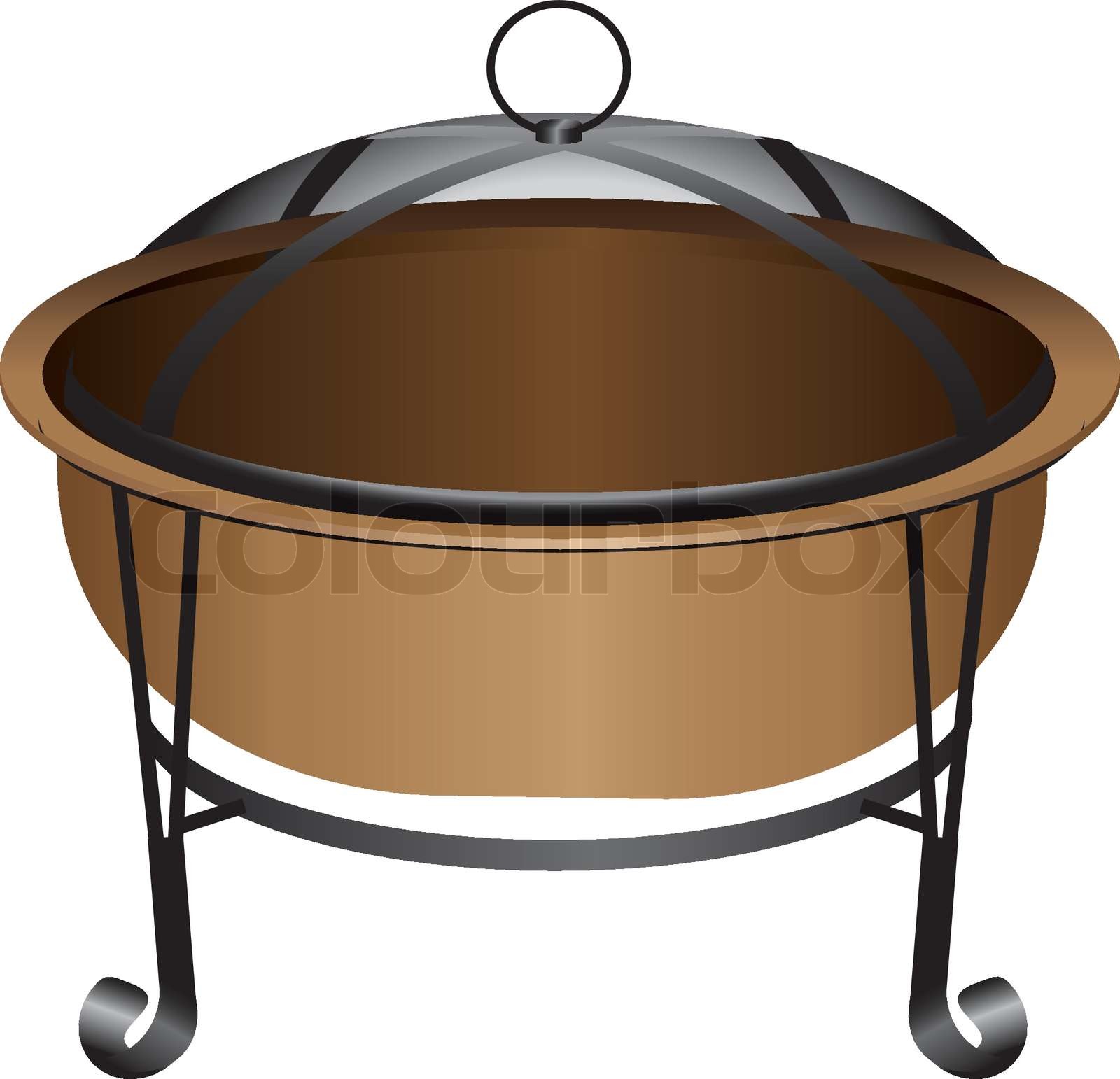 Fire Pit | Stock vector | Colourbox