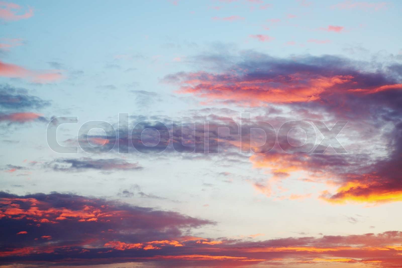 Solnedgang I Pink Og Lilla Nuancer Stock Foto Colourbox solnedgang-i-pink-og-lilla-nuancer-stock-foto-colourbox