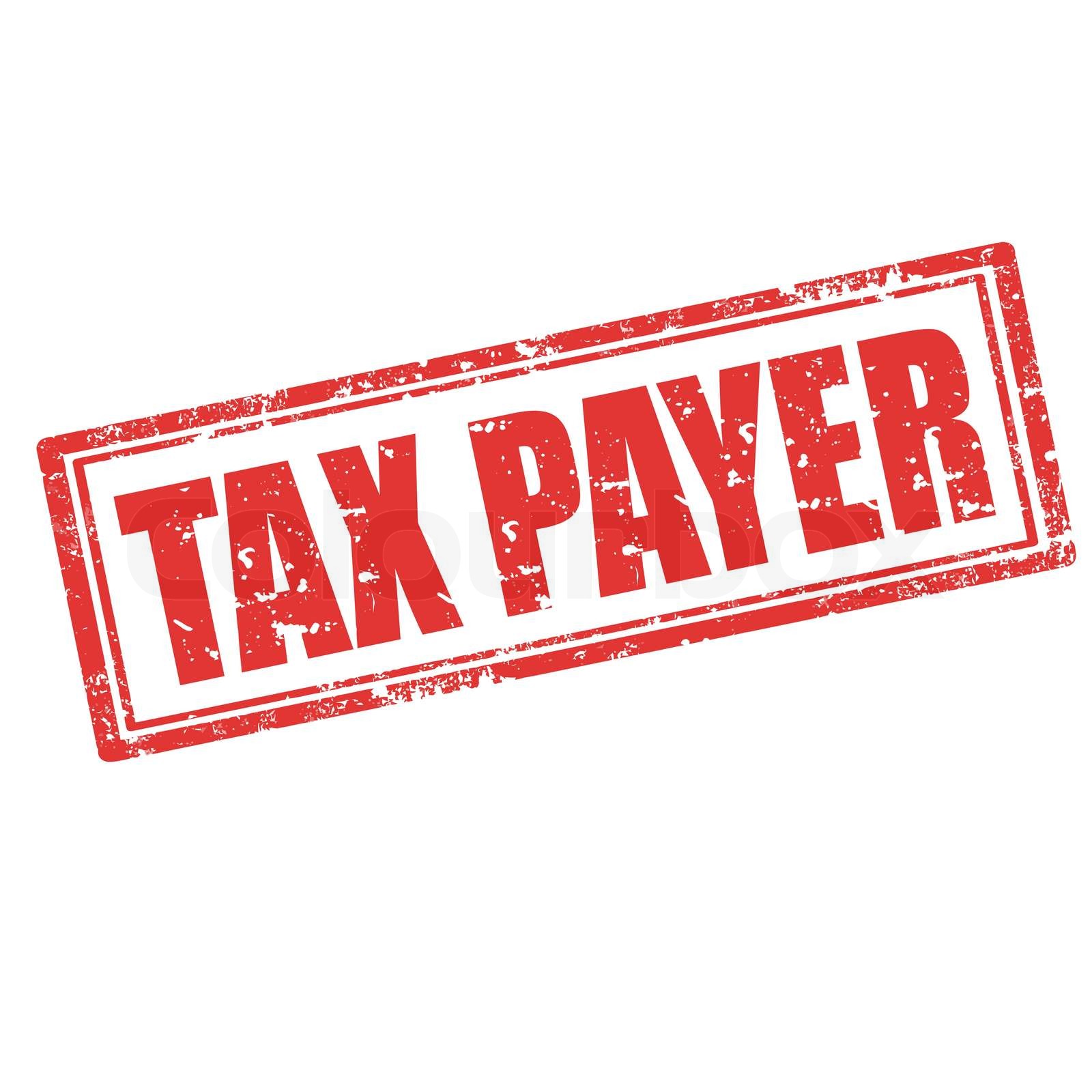 Tax Payerstamp Stock vector Colourbox