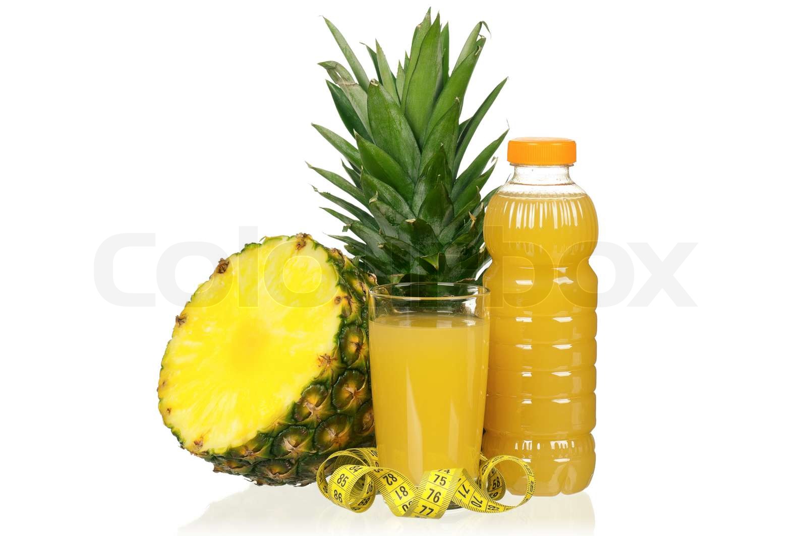 ananassaft aus der dose trinken