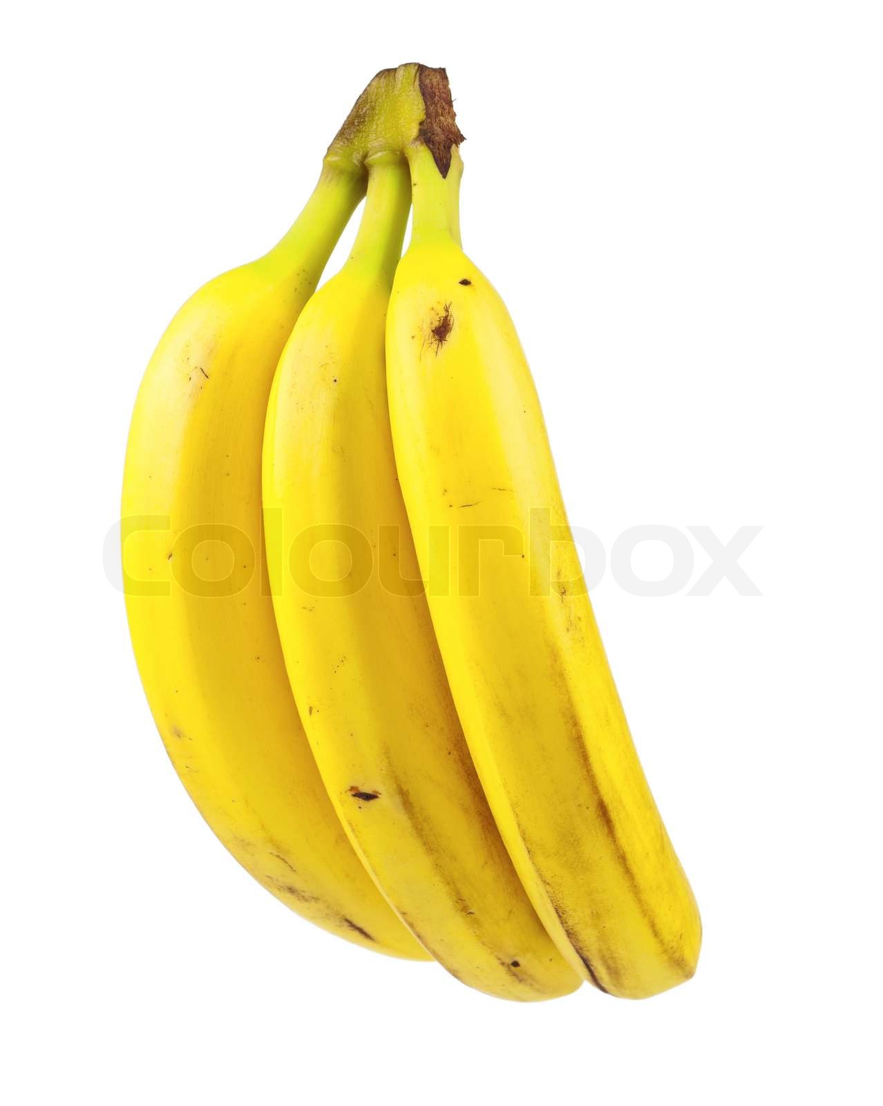 Ripe Bananas Stock Image Colourbox