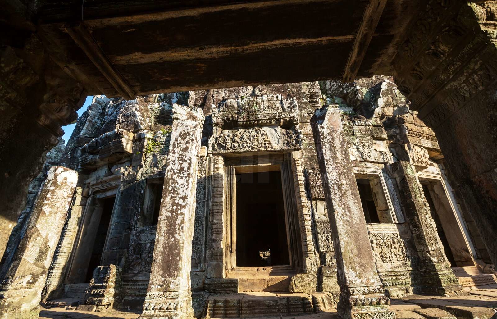 Bayon Stock image Colourbox