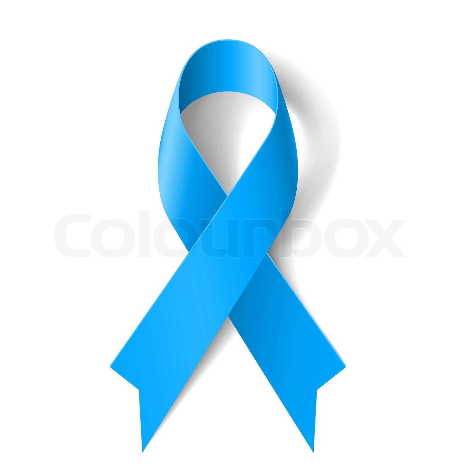 Blue ribbon | Stock vector | Colourbox
