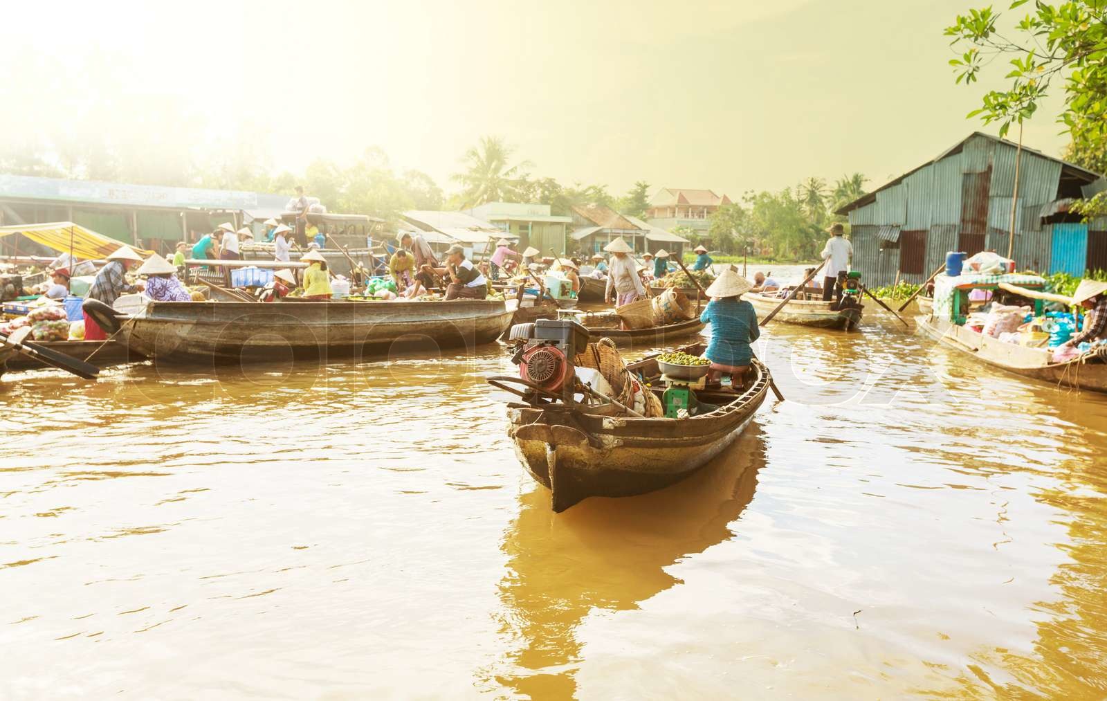 MekongDelta Stock Bild Colourbox