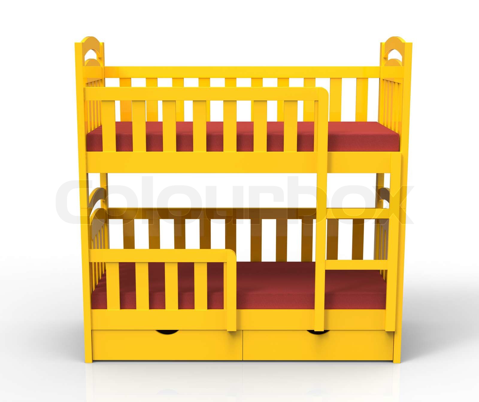 Bunk bed Stock image Colourbox