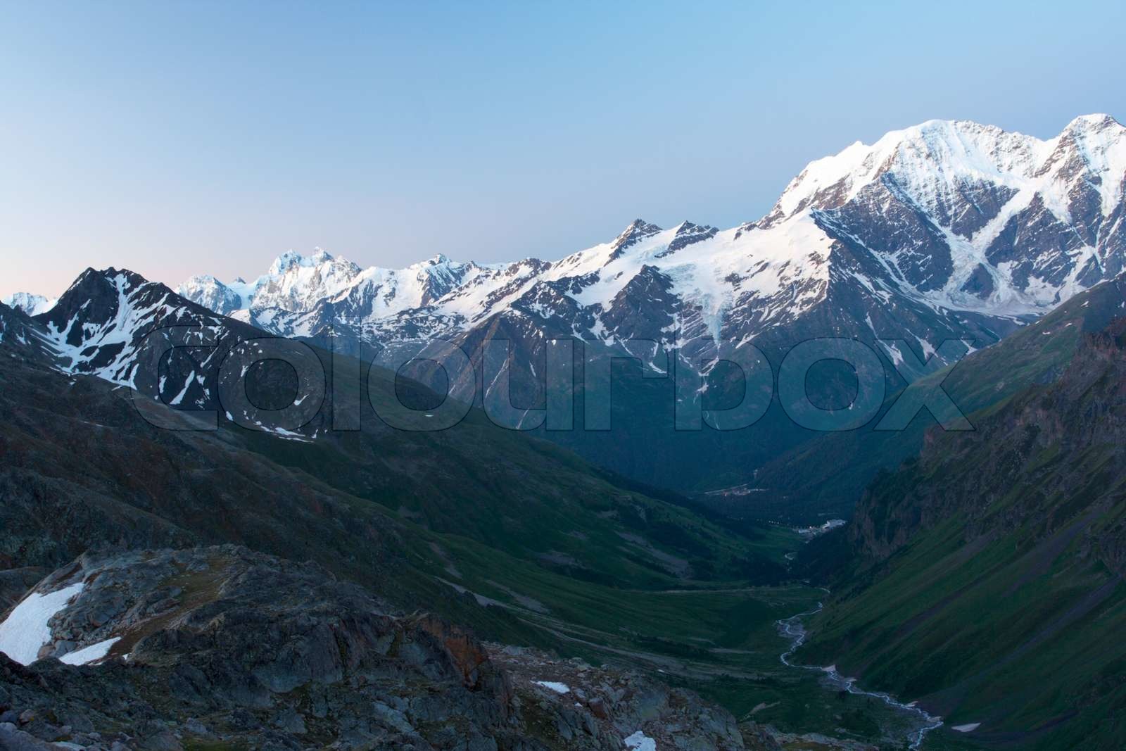 Tal Stock Bild Colourbox