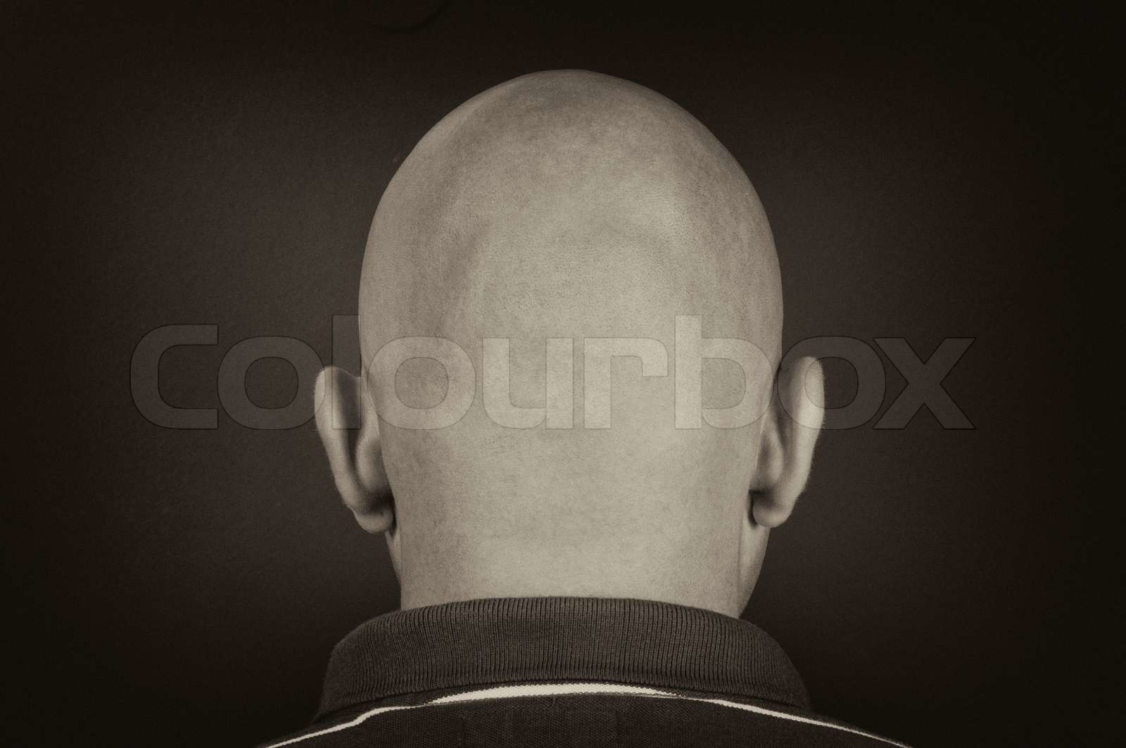 Glatze Stock Bild Colourbox