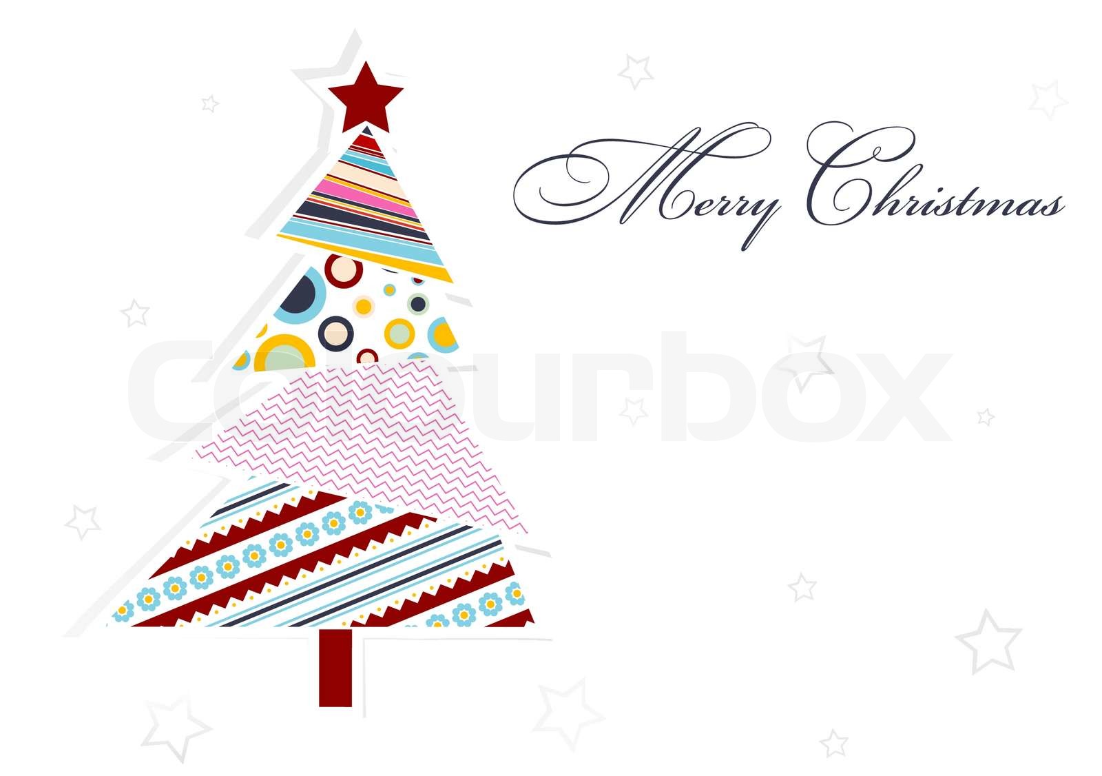 Template Weihnachten Grußkarten, Vektor | Stock-Vektor | Colourbox