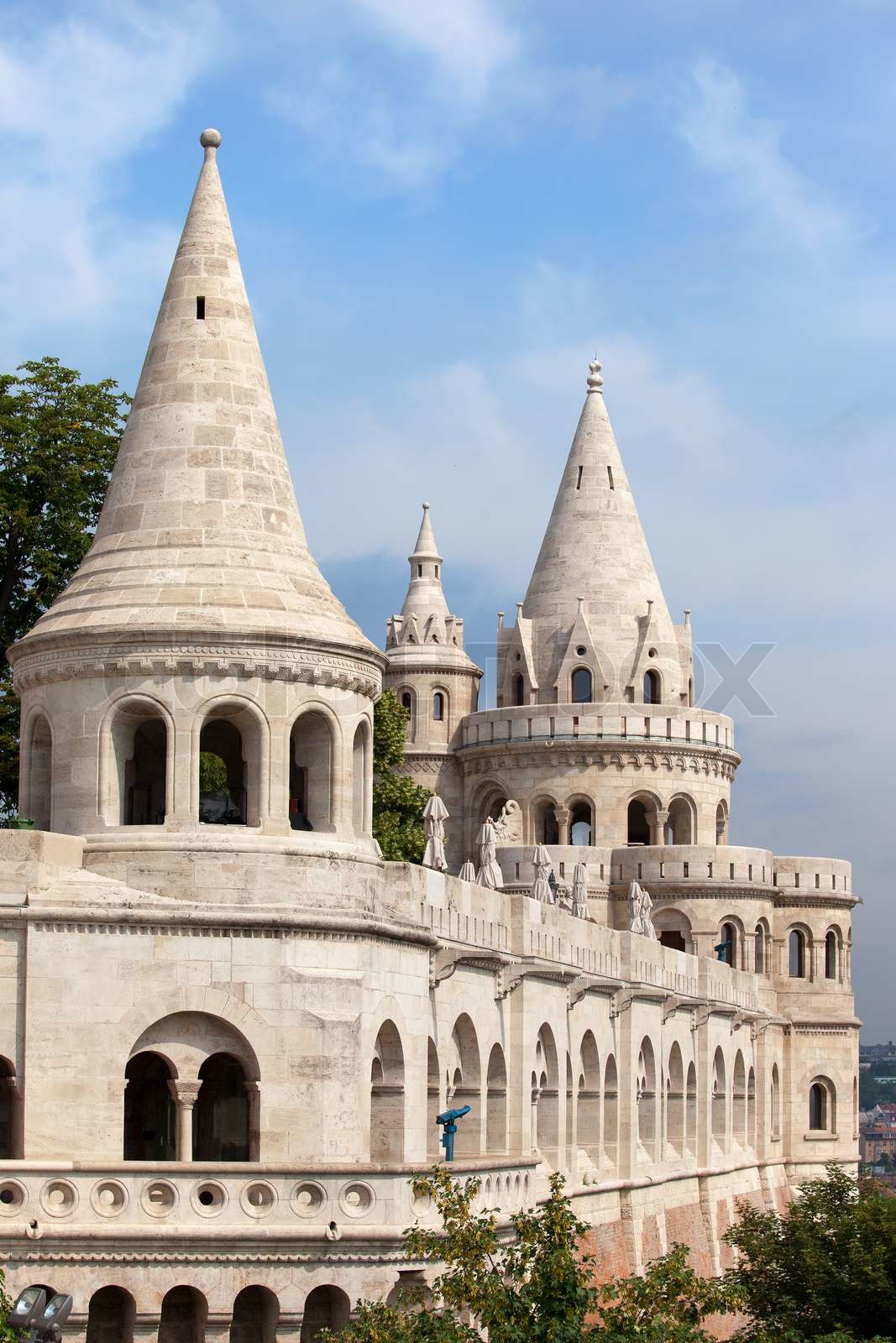 Fischerbastei in Budapest Stock Bild Colourbox