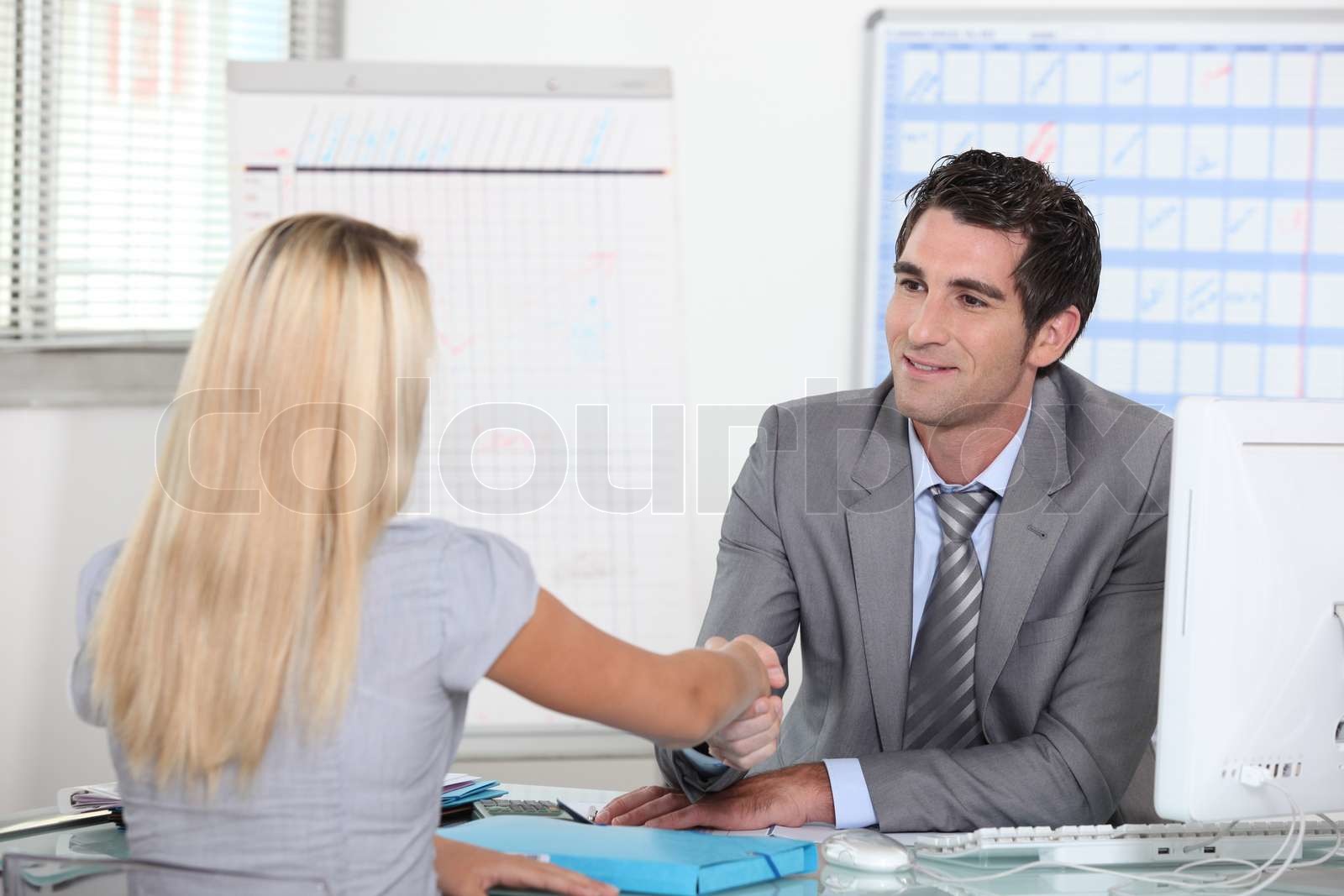 Interview | Stock image | Colourbox