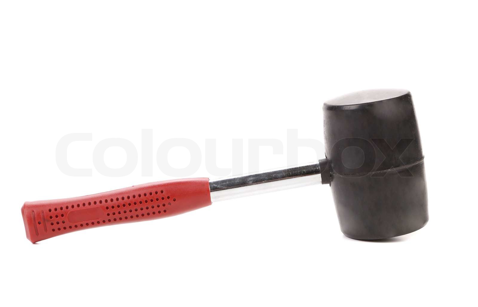 Arbeitnehmer-Hammer. | Stock Bild | Colourbox