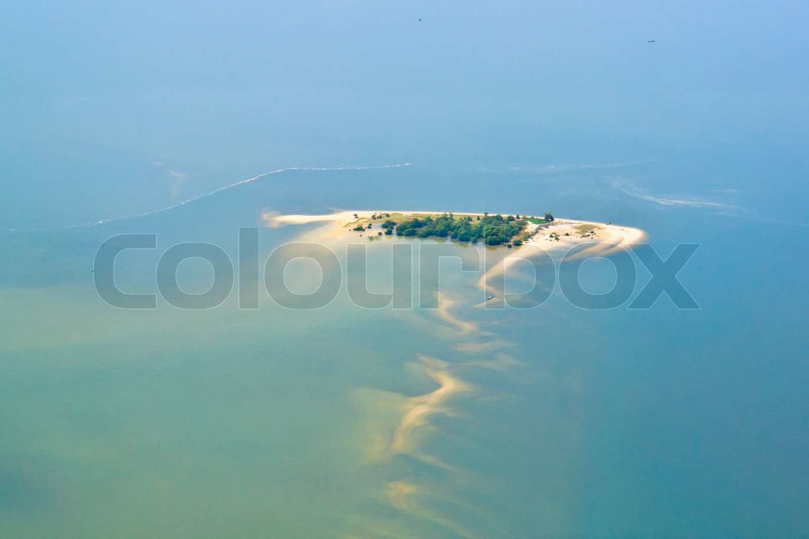 kleine Insel Stock Bild Colourbox