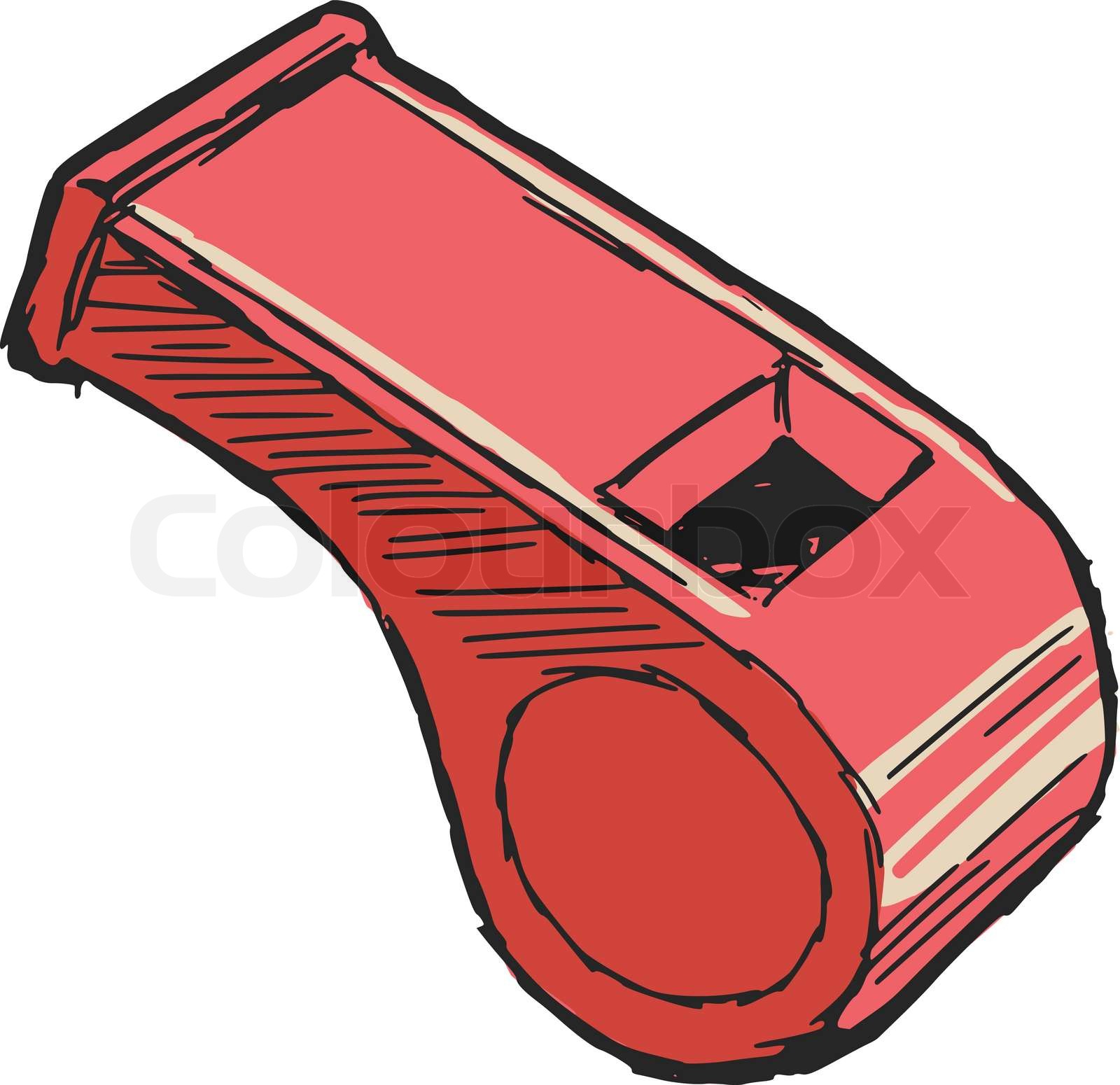 pfeife, schaubild, cartoon | Stock-Vektor | Colourbox
