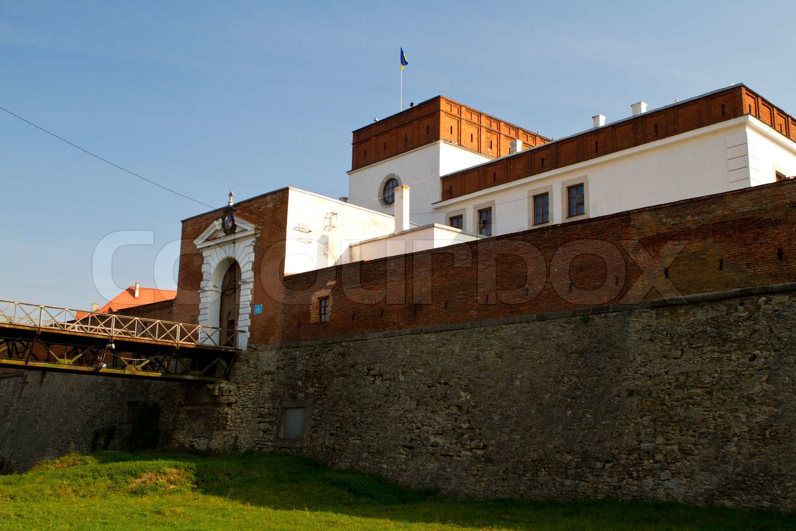 Medieval Dubno Castle Stock image Colourbox
