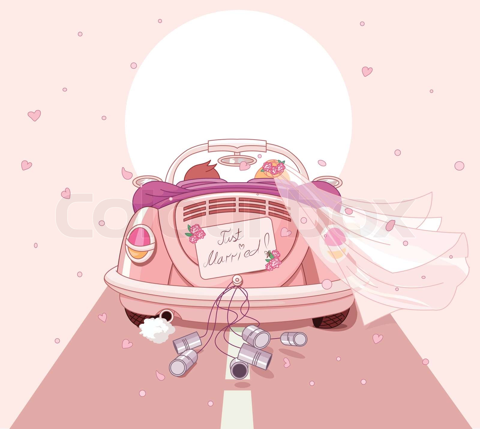 Just Married | Stock vector | Colourbox