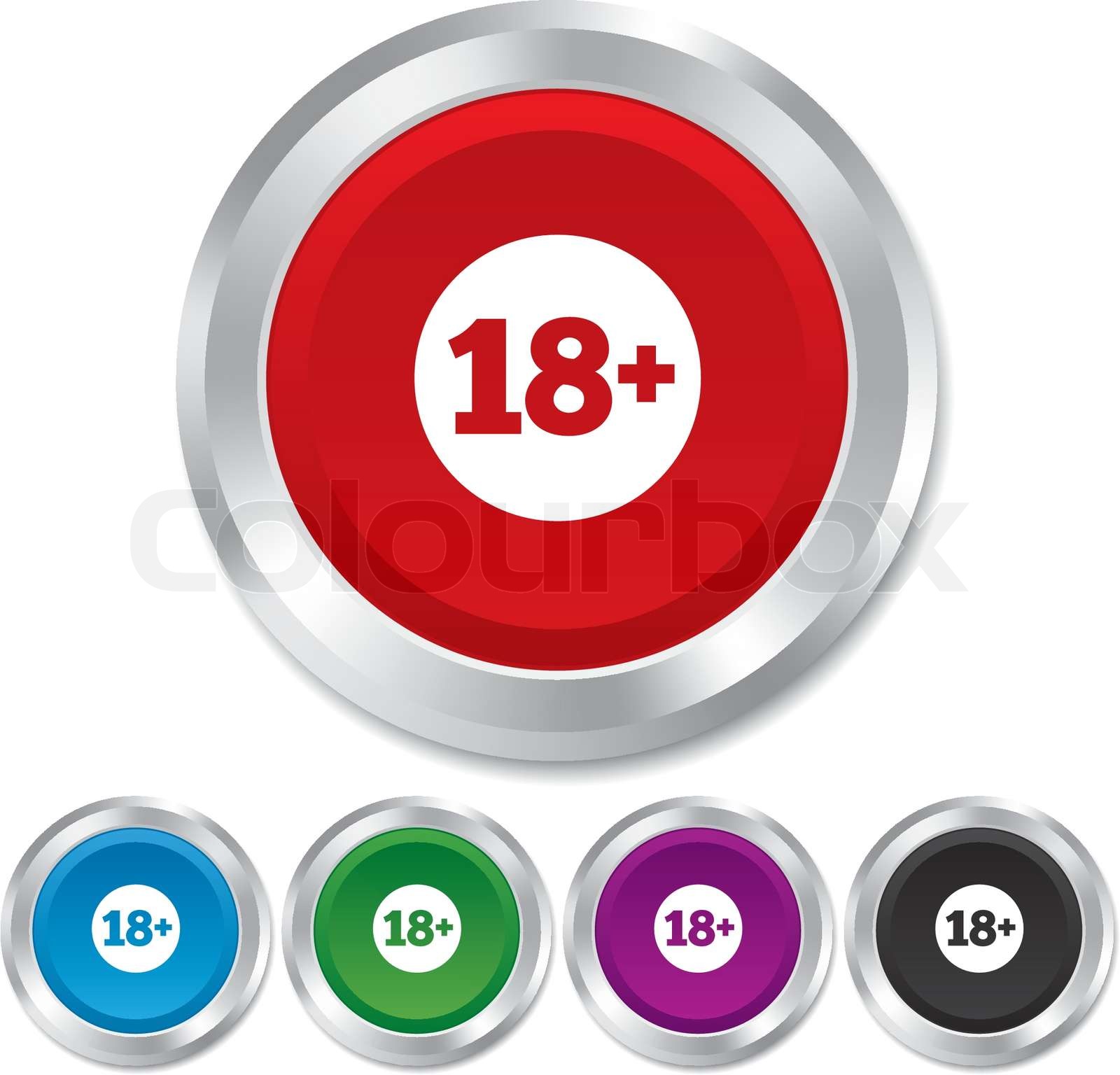 18-years-old-sign-adults-content-stock-vector-colourbox