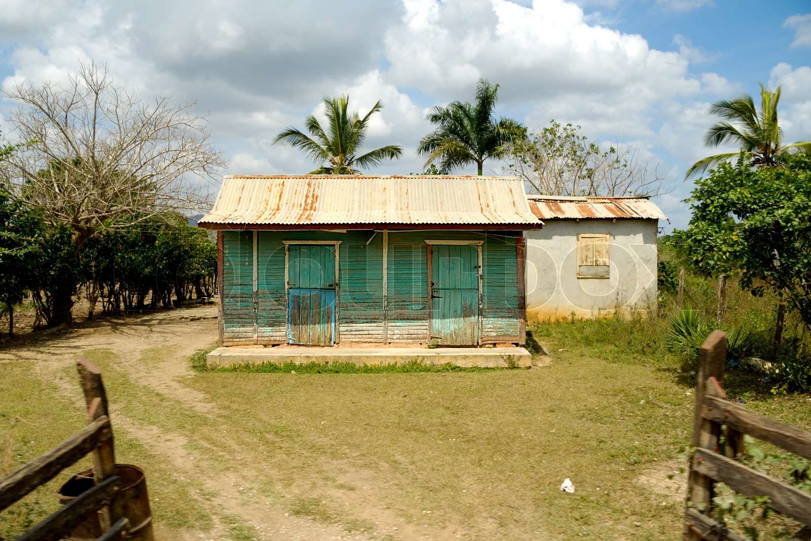 House from Dominican Republic. Stock image Colourbox