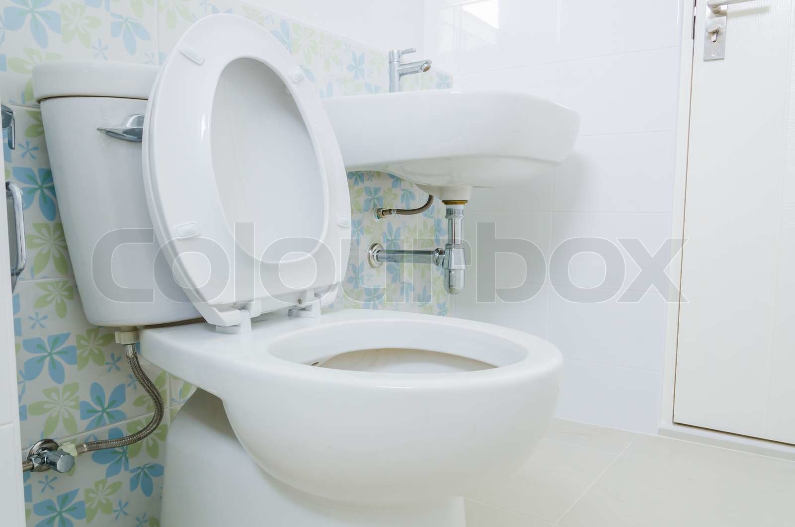 Toilet Stock image Colourbox