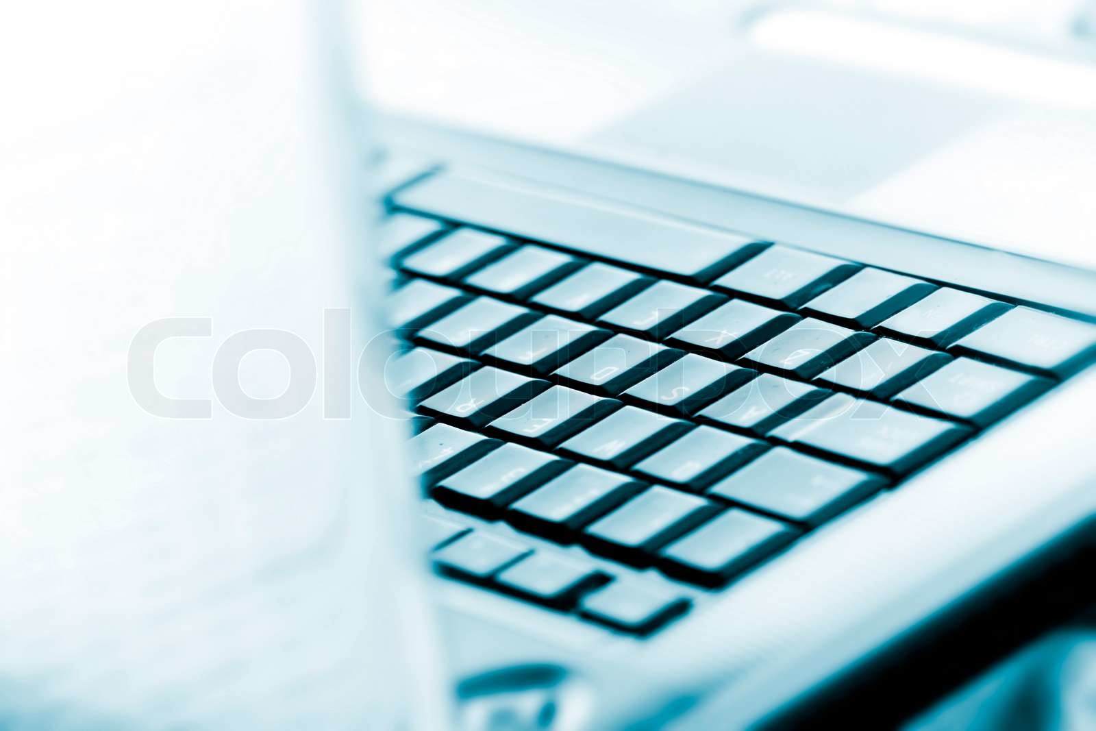 Modern and stylish laptop. | Stock image | Colourbox