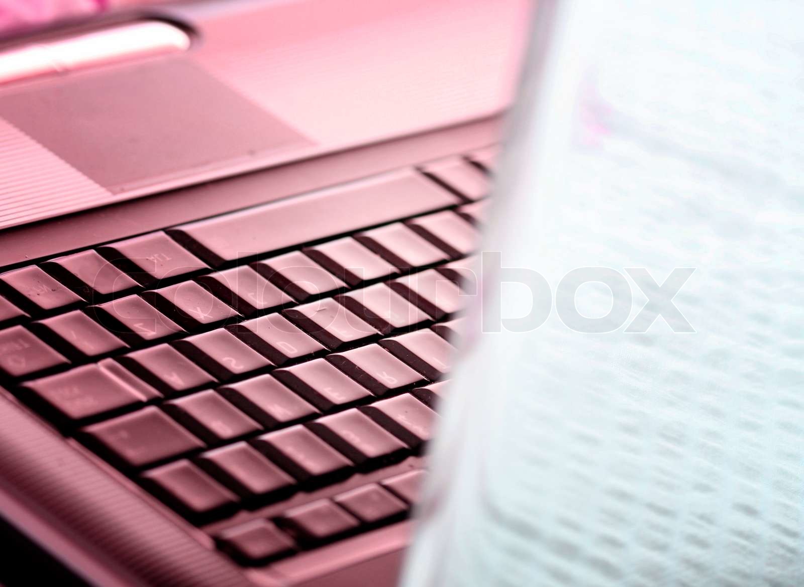 Modern and stylish laptop. | Stock image | Colourbox
