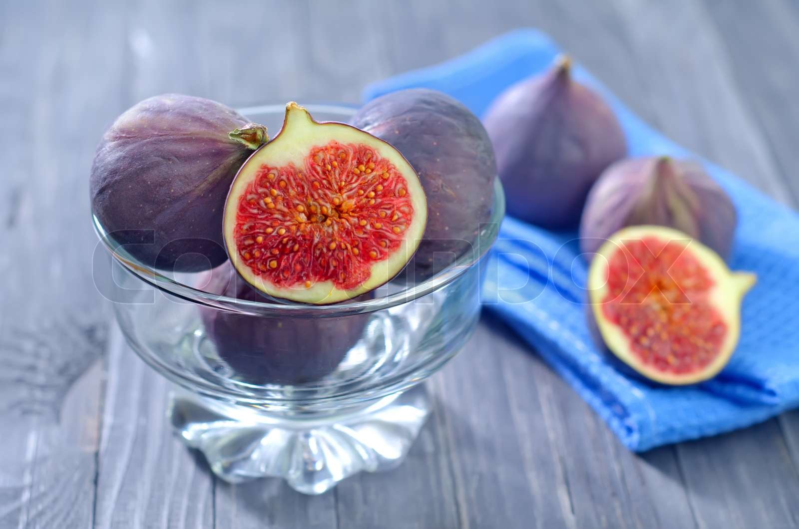 fresh figs Stock image Colourbox