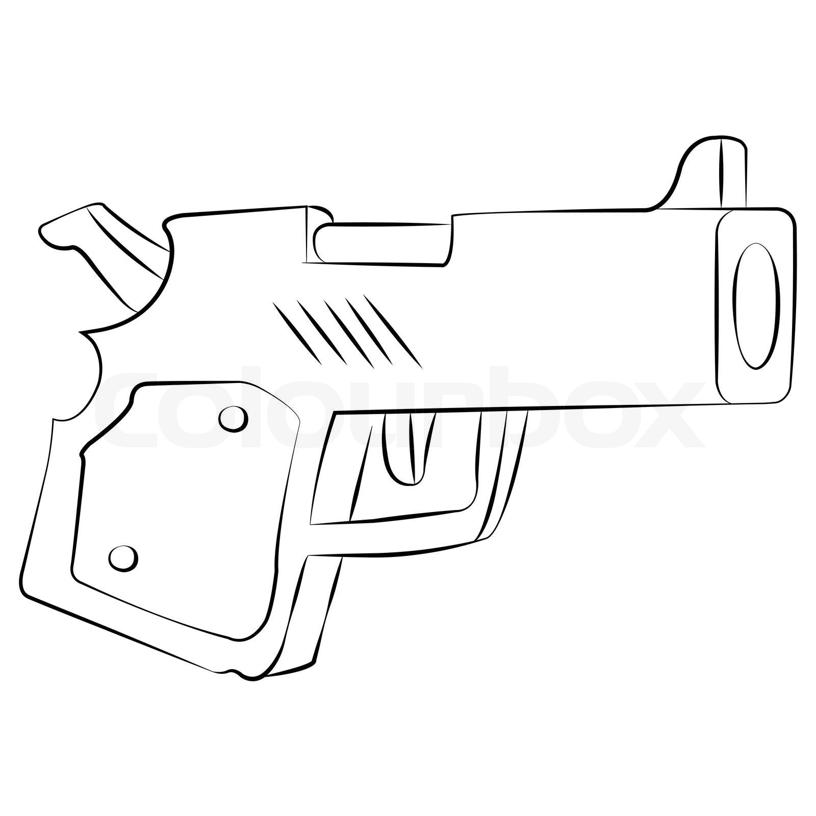 Gun Stock vector Colourbox