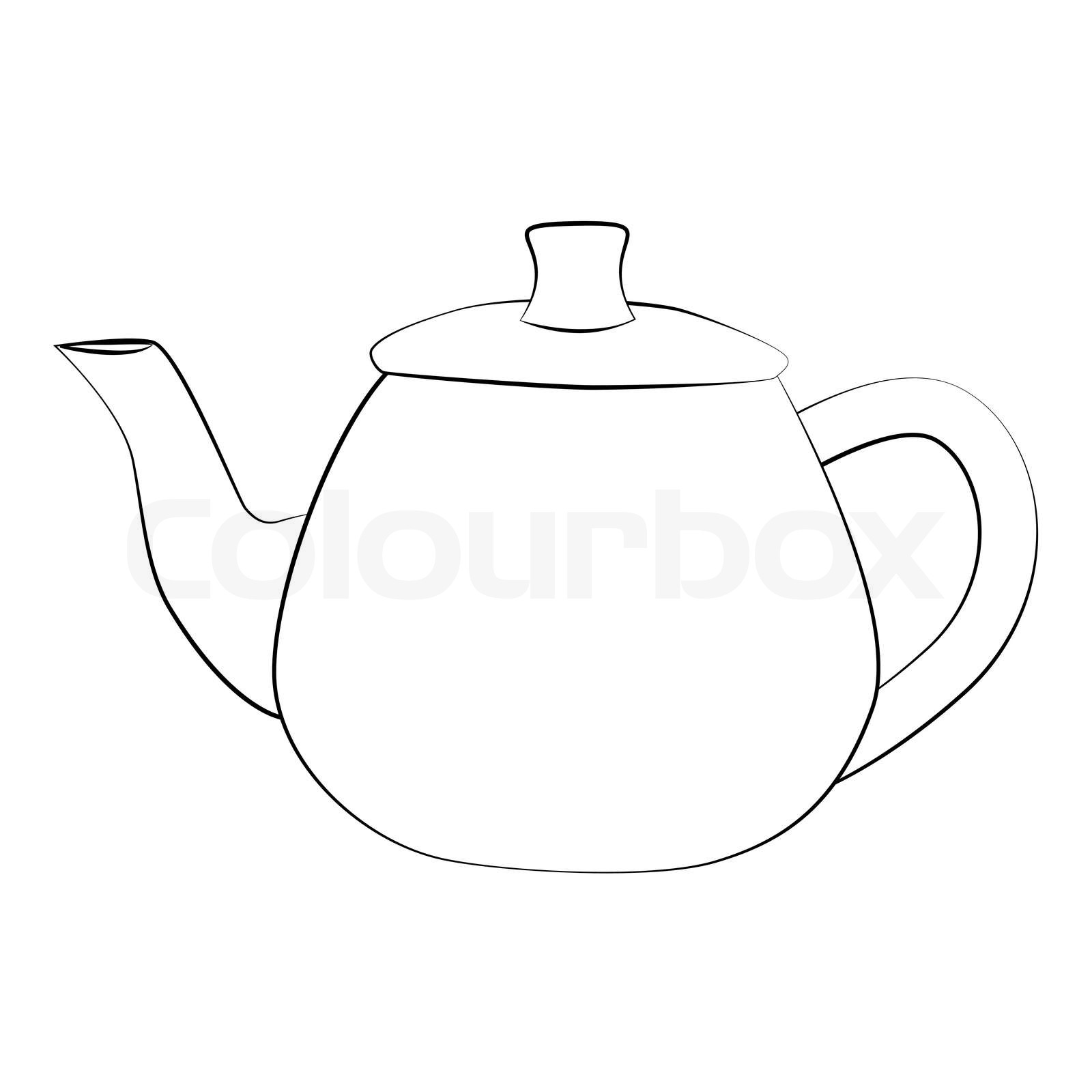 Kettle Stock vector Colourbox