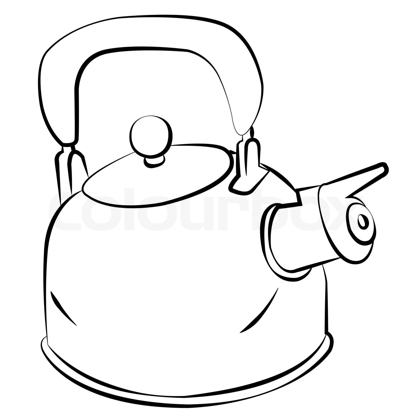 Kettle Stock vector Colourbox