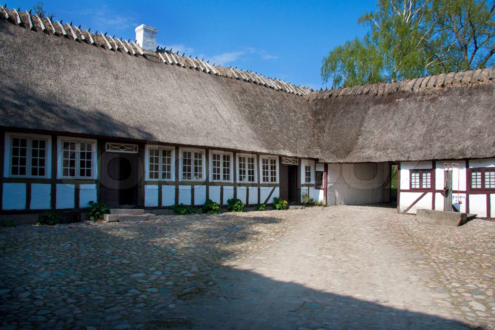 gård, denmark, dansk | Stock image | Colourbox