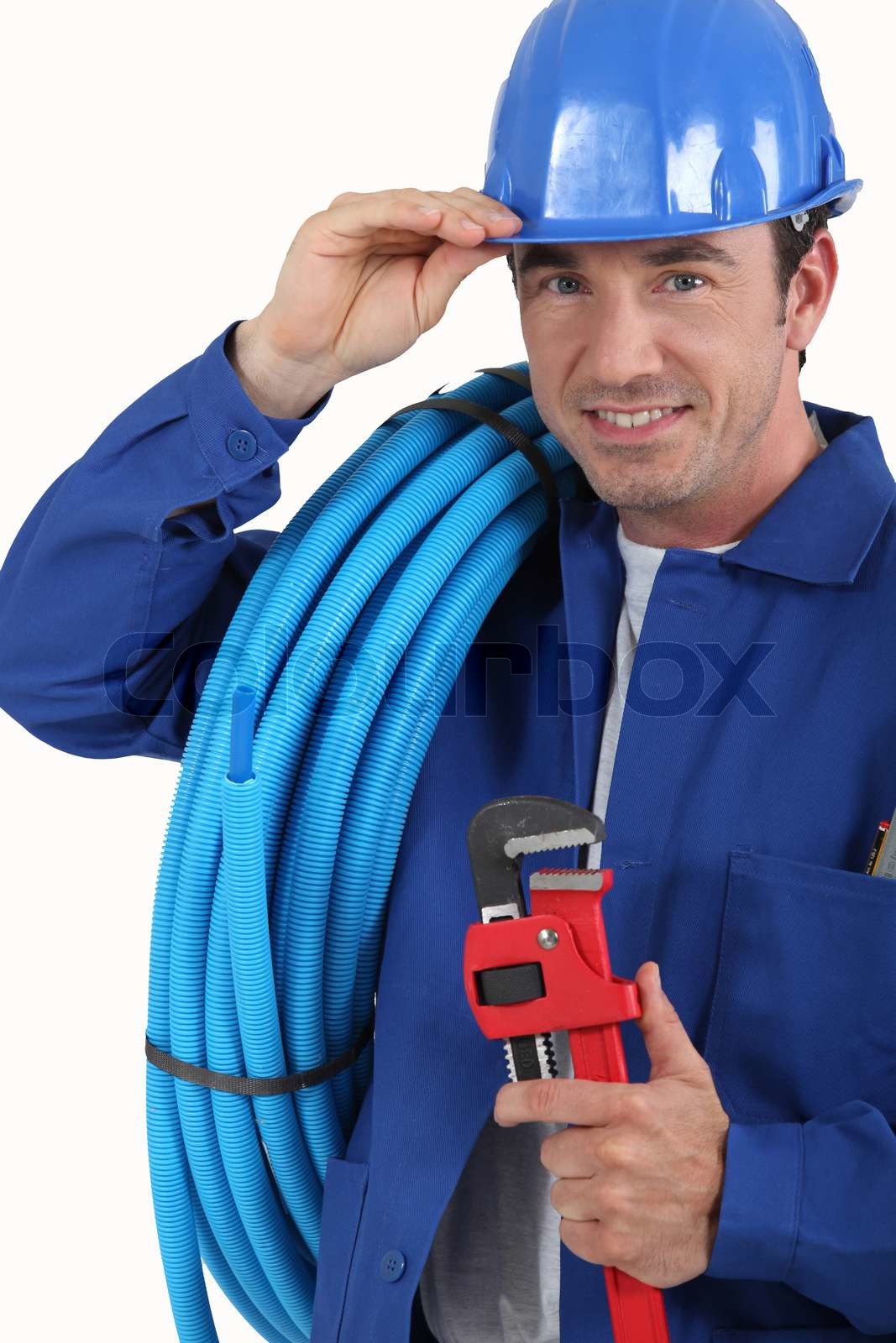 Plumber | Stock image | Colourbox