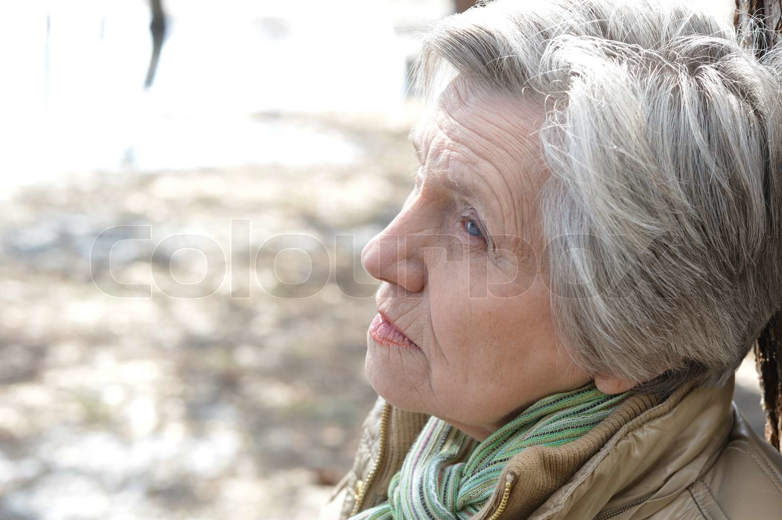 Pensive Marure Woman Stock Image Colourbox Pensive Marure Woman Stock Image Colourbox