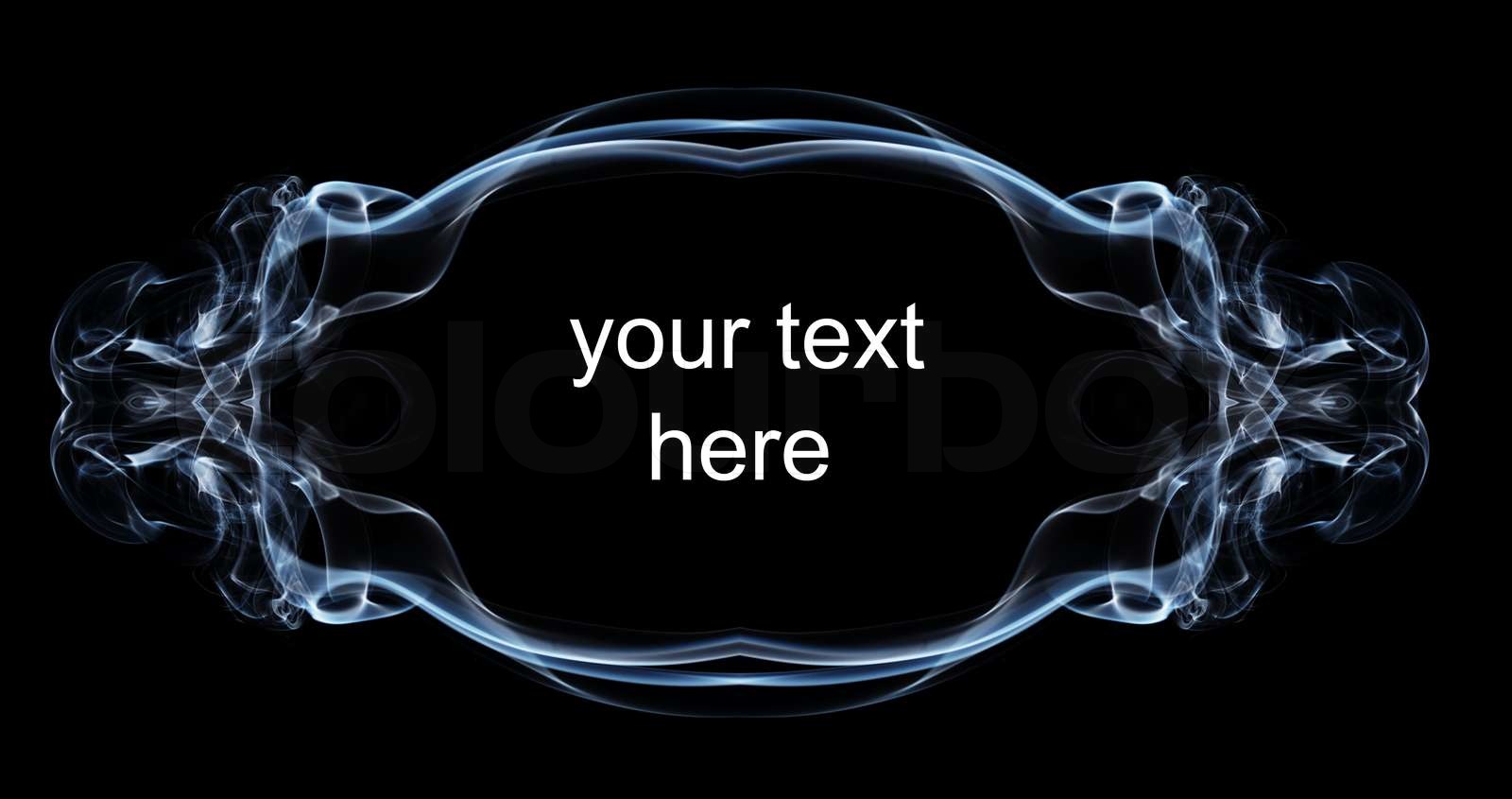 Abstract smoke frame with space for text - Stock Image - Everypixel