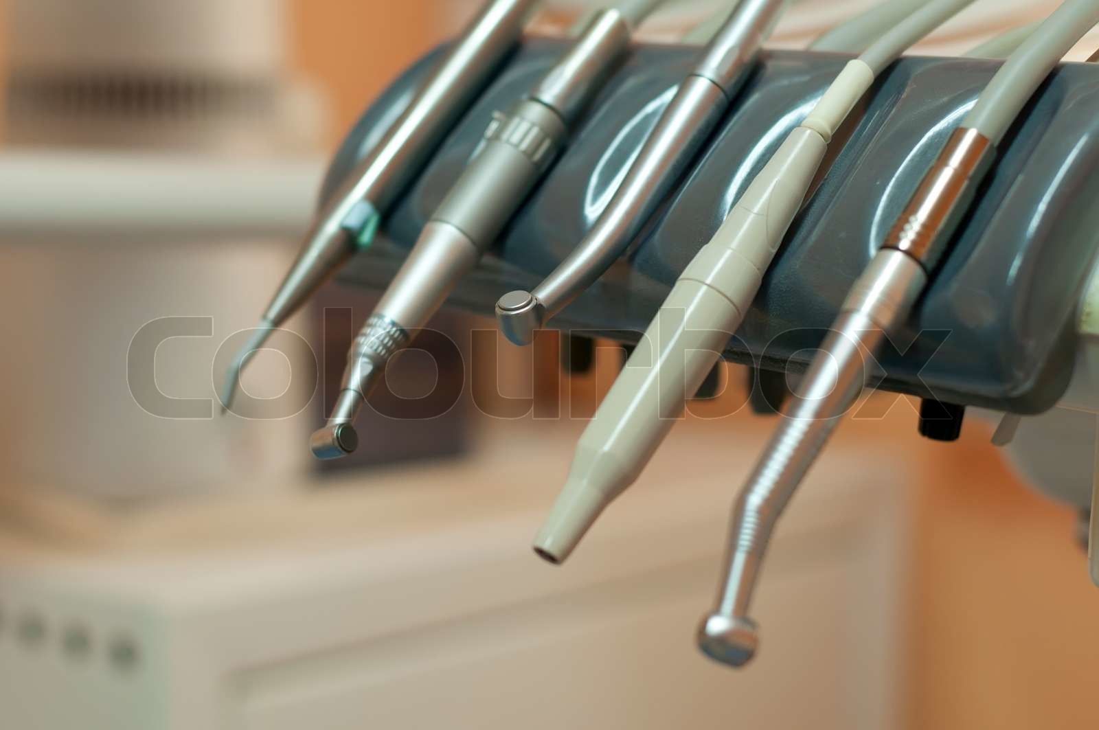Dental machine and equipment Stock image Colourbox
