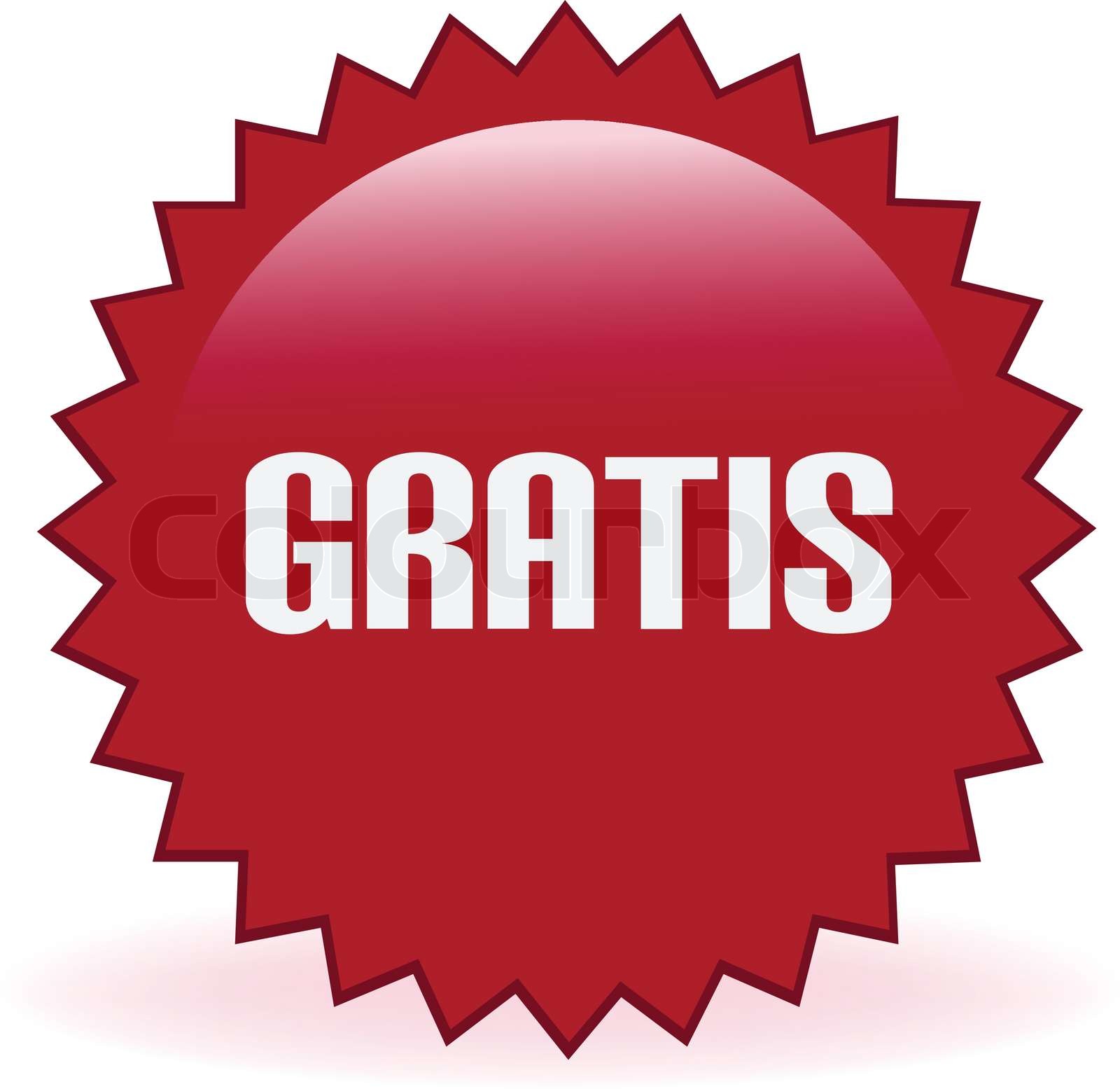 Gratis Sticker Stock vector Colourbox