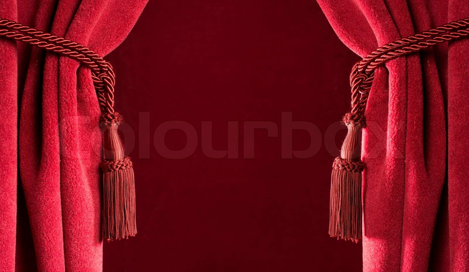 theater, vorhänge, broadway Stock Bild Colourbox