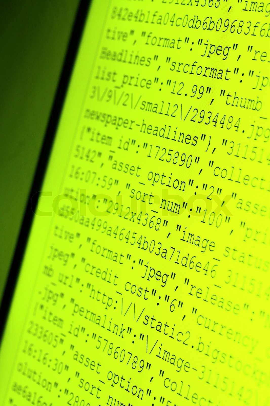 HTML codes | Stock image | Colourbox