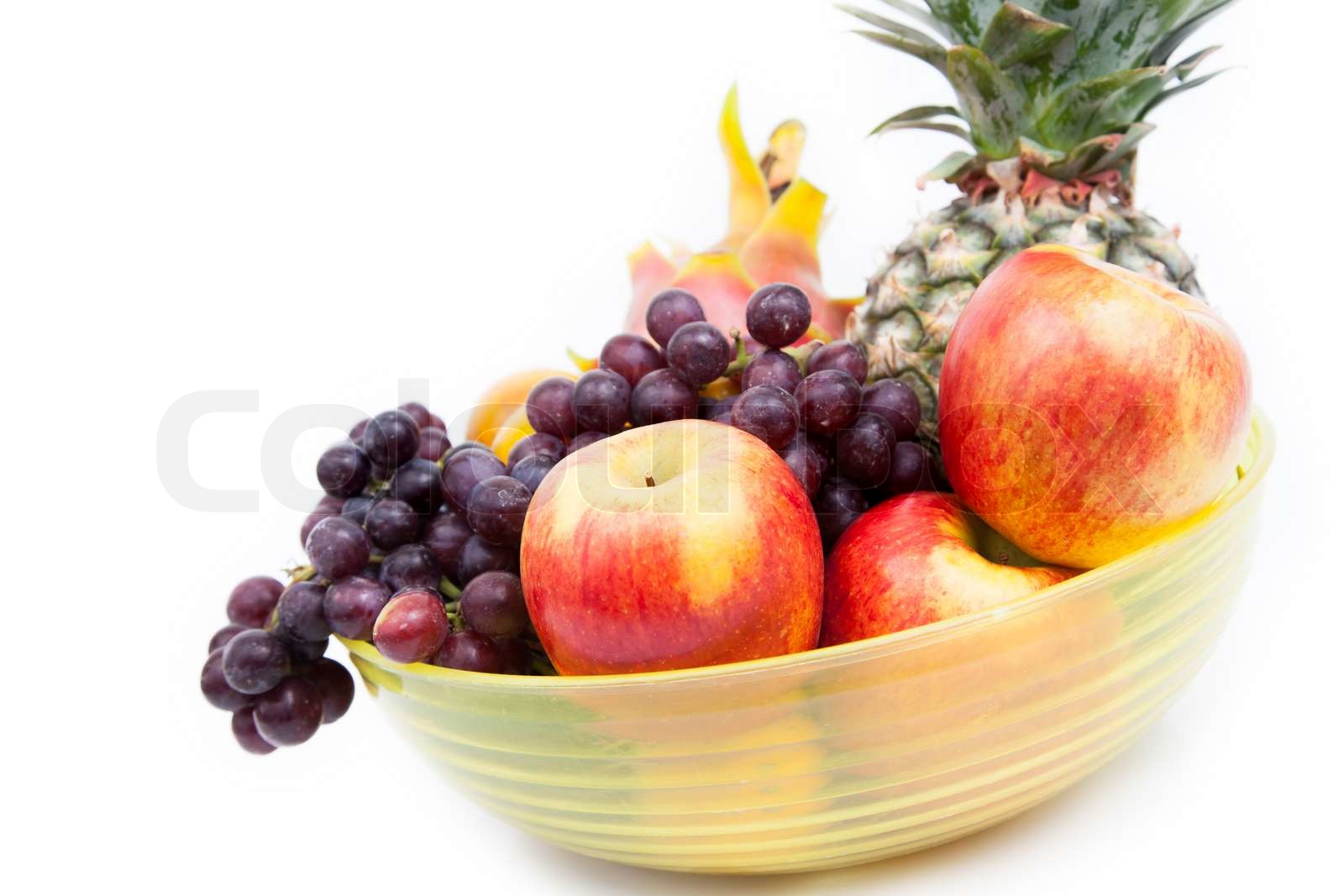 Variety of fruits. Stock image Colourbox