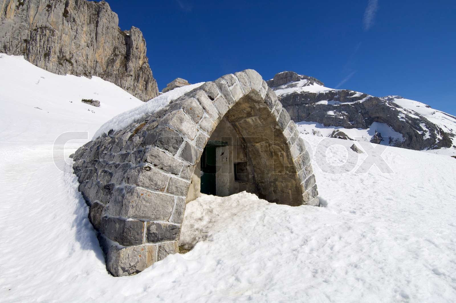 refuge Stock image Colourbox