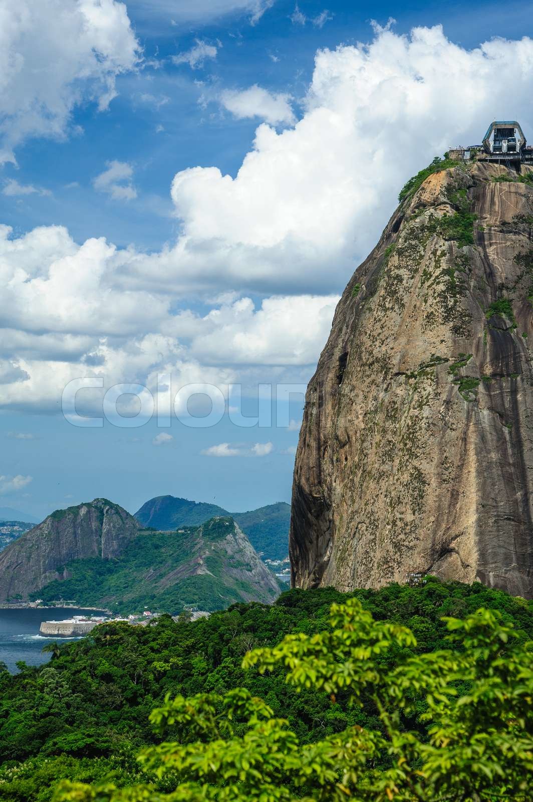 Sugarloaf mountain Stock image Colourbox