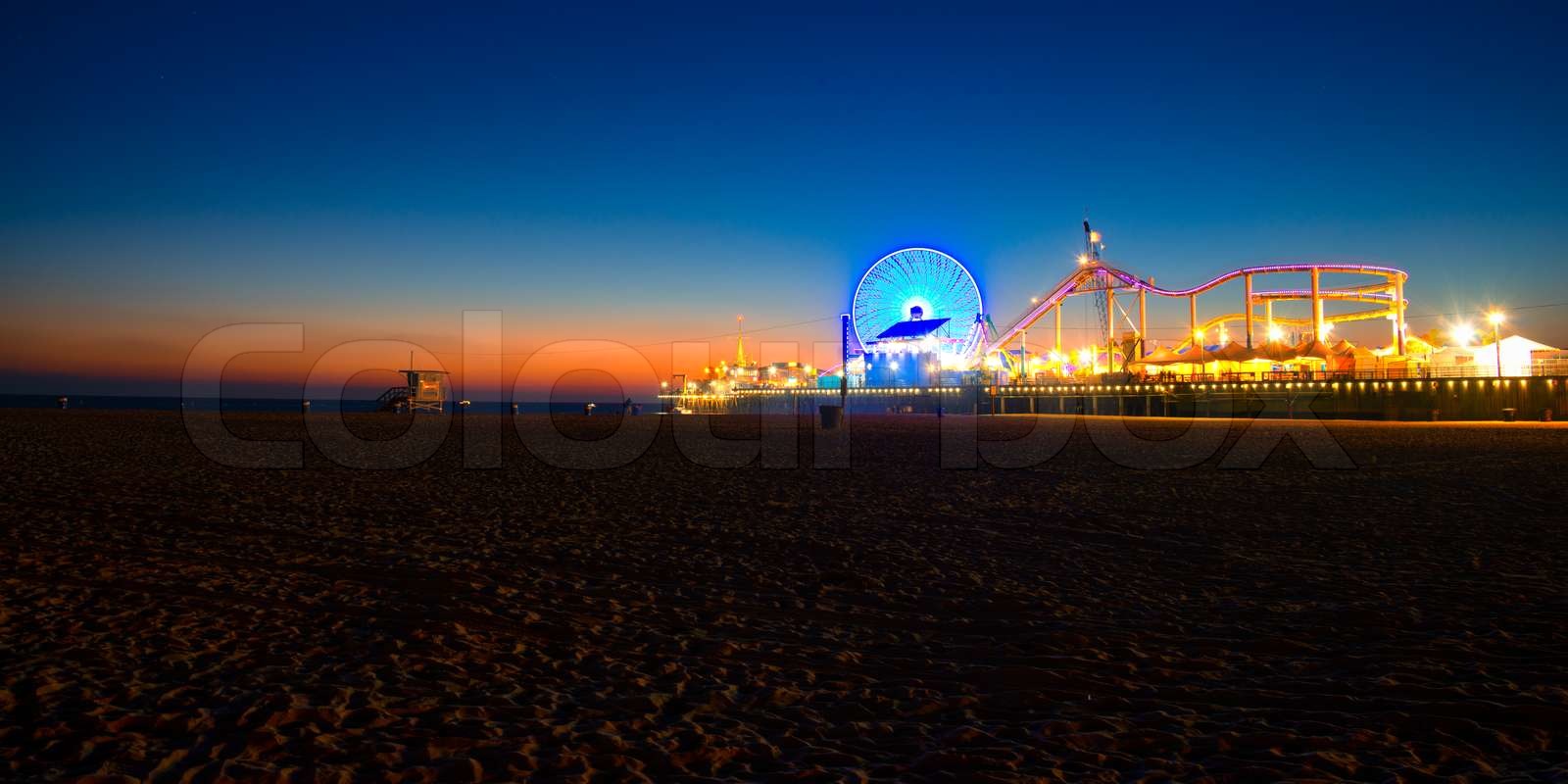 Santa Monica Pier | Stock image | Colourbox