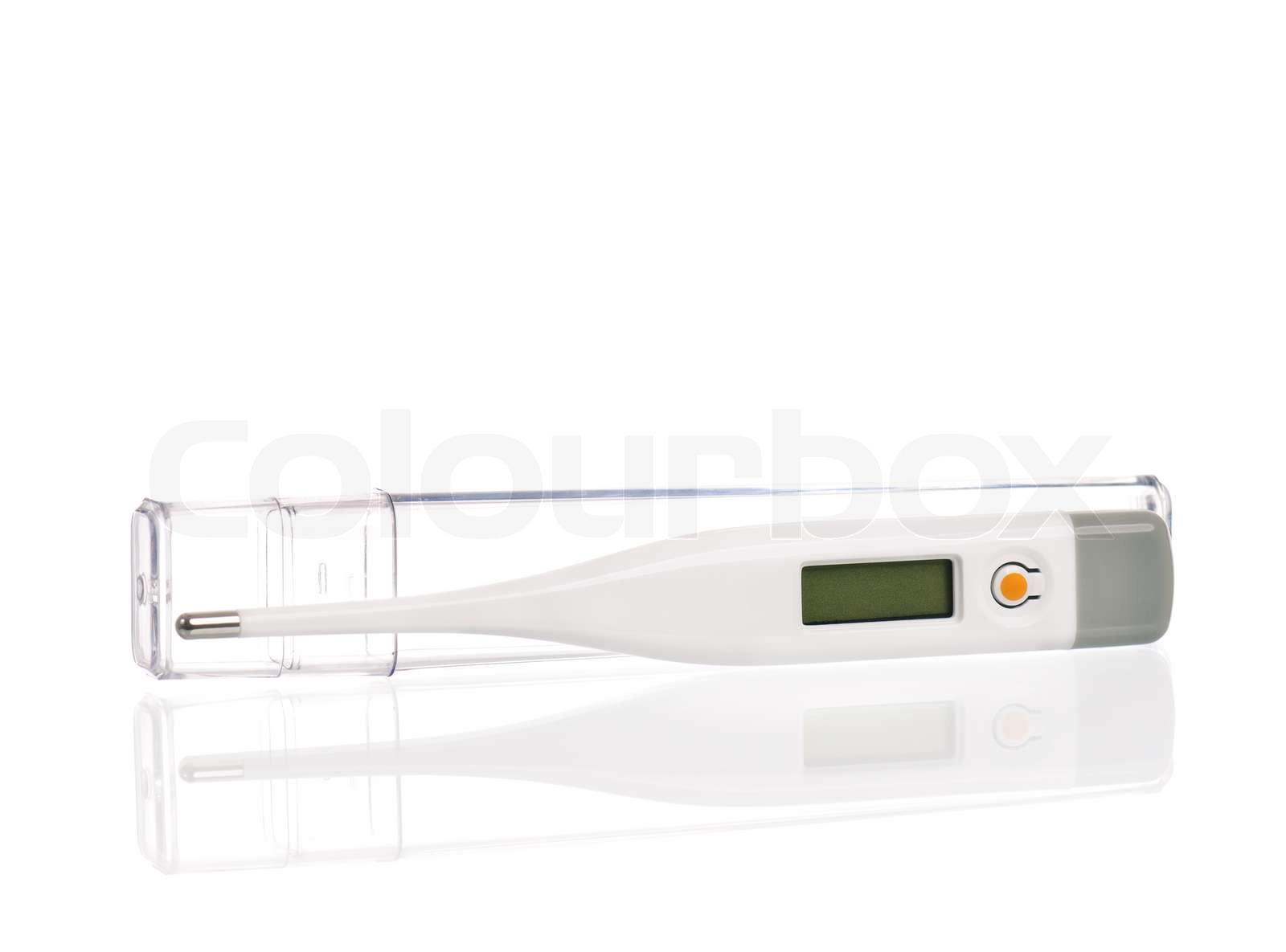 Electronic thermometer | Stock image | Colourbox