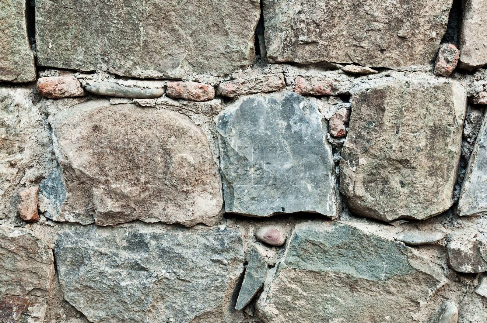 Antique brick wall | Stock image | Colourbox