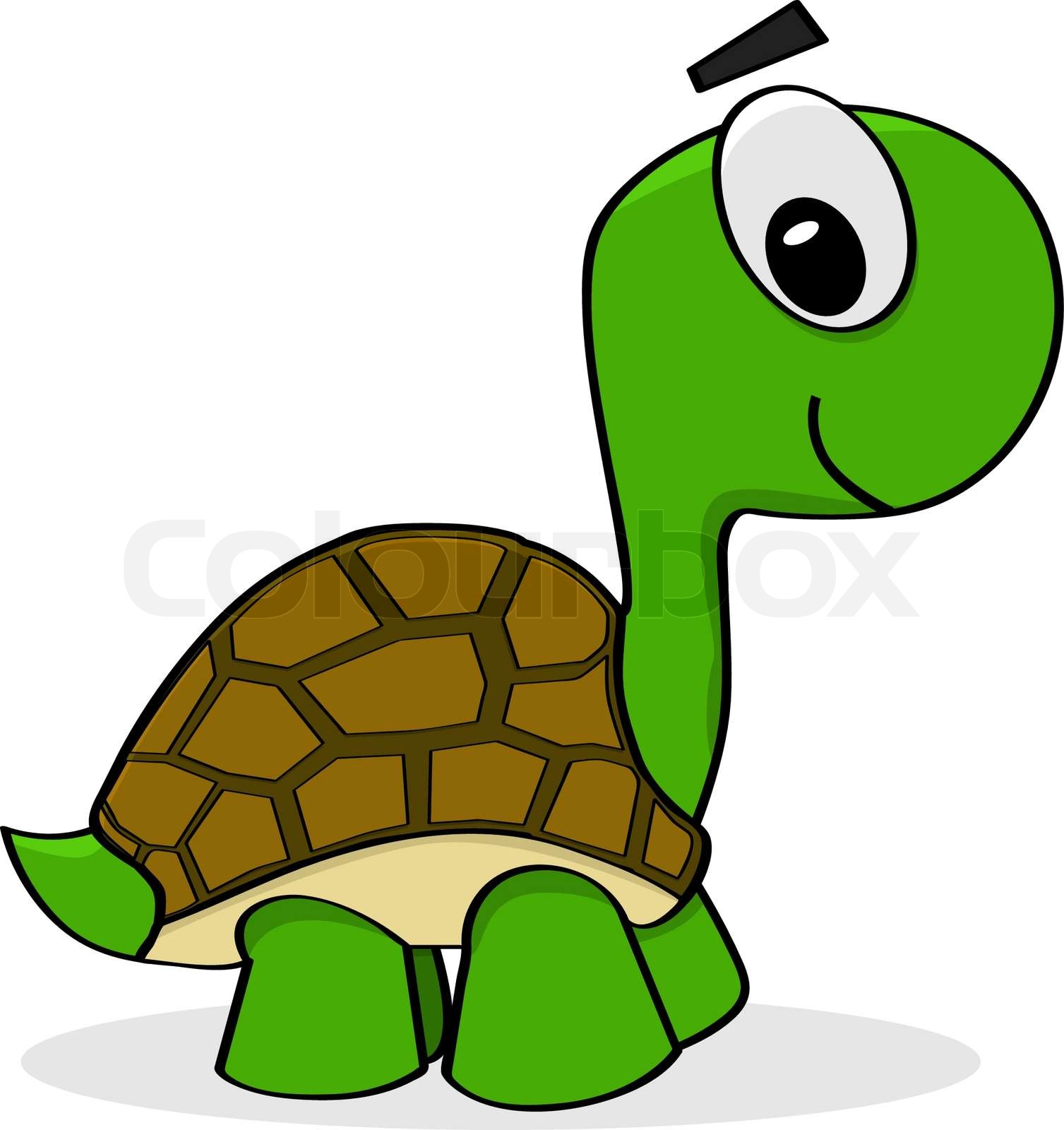 Cartoon turtle | Stock vector | Colourbox