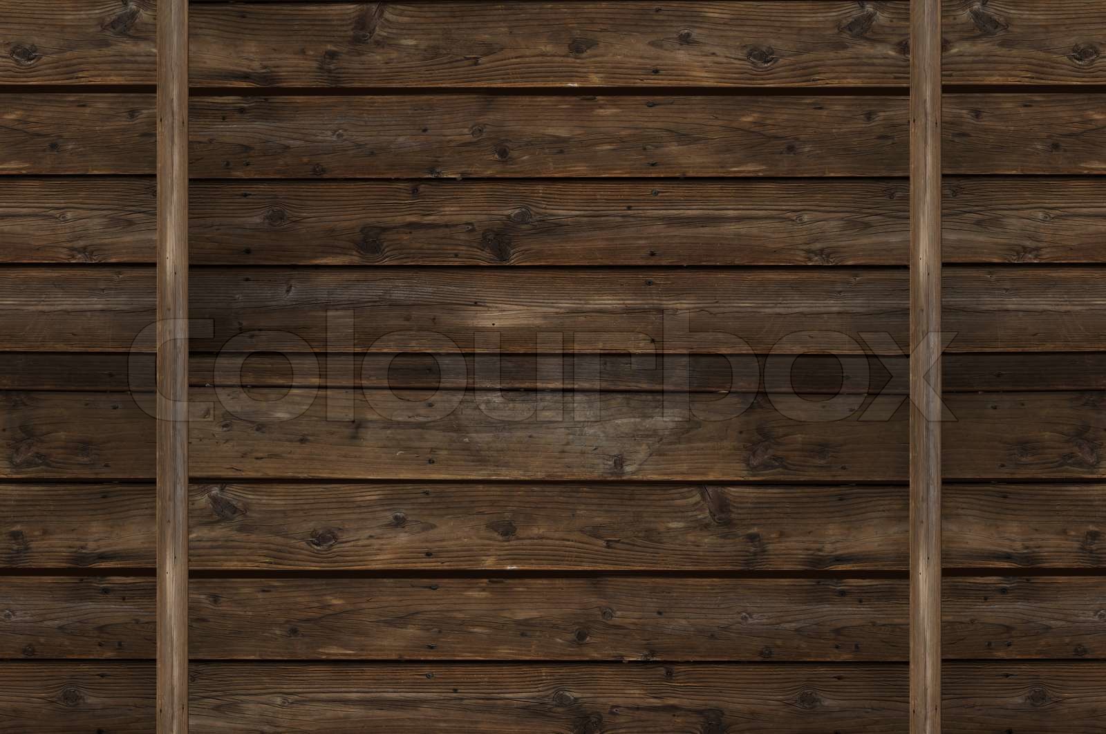 Vintage Wood Wall | Stock image | Colourbox