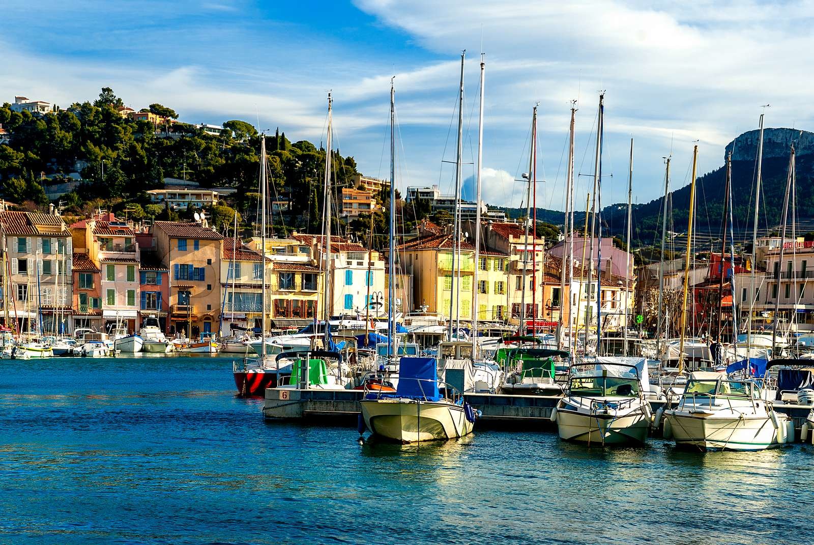 Cassis-Stadt in Frankreich | Stock Bild | Colourbox