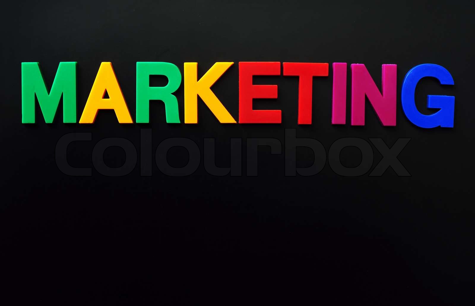 Marketing Stock Image Colourbox
