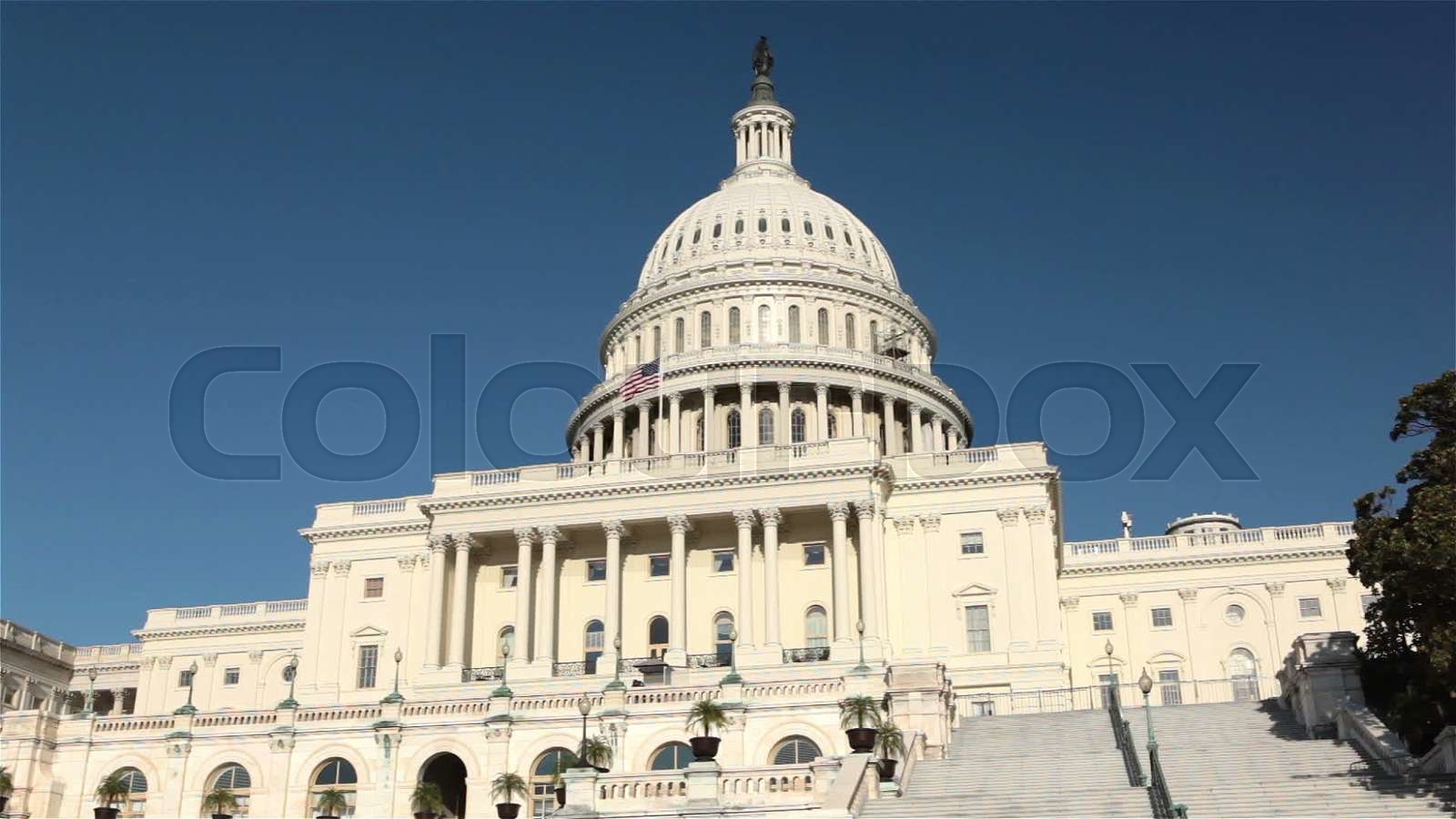 washington, kapitol, dc Stock Video Colourbox