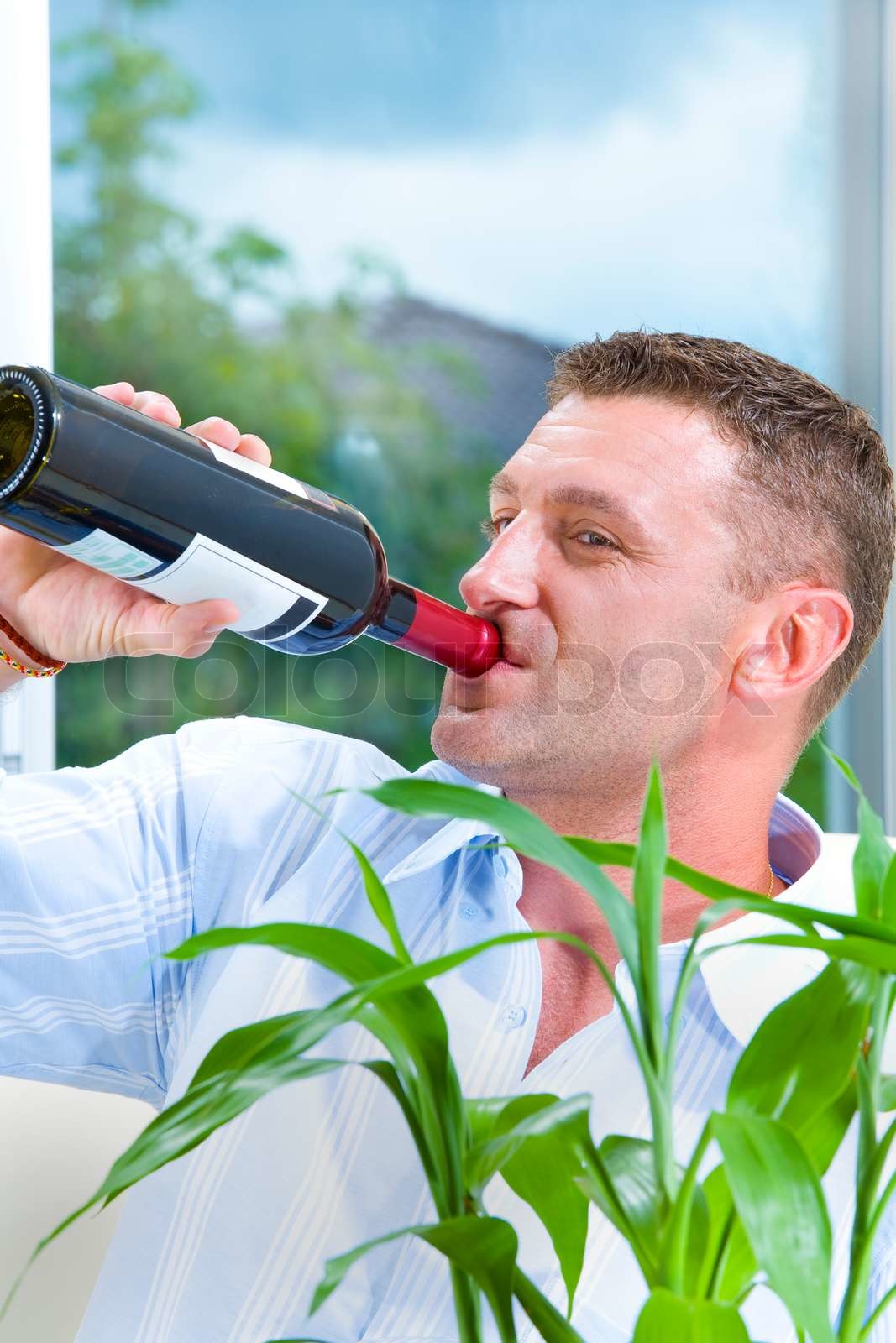 sich zu betrinken Stock Bild Colourbox
